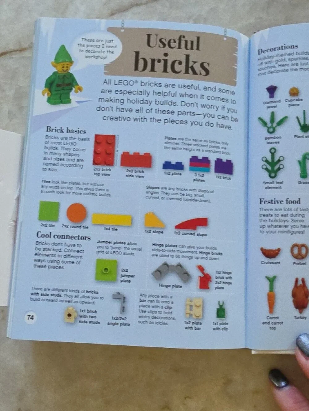 LEGO Holiday Ideas Kit Book - NEW